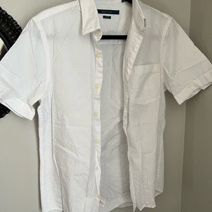 Perry Ellis textured button down shirt